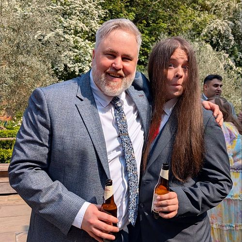 A few photos from @clarefewz' wedding.