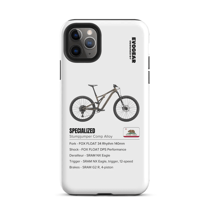 White Specialized Stumpjumper Comp Alloy iPhone Case product image (51)