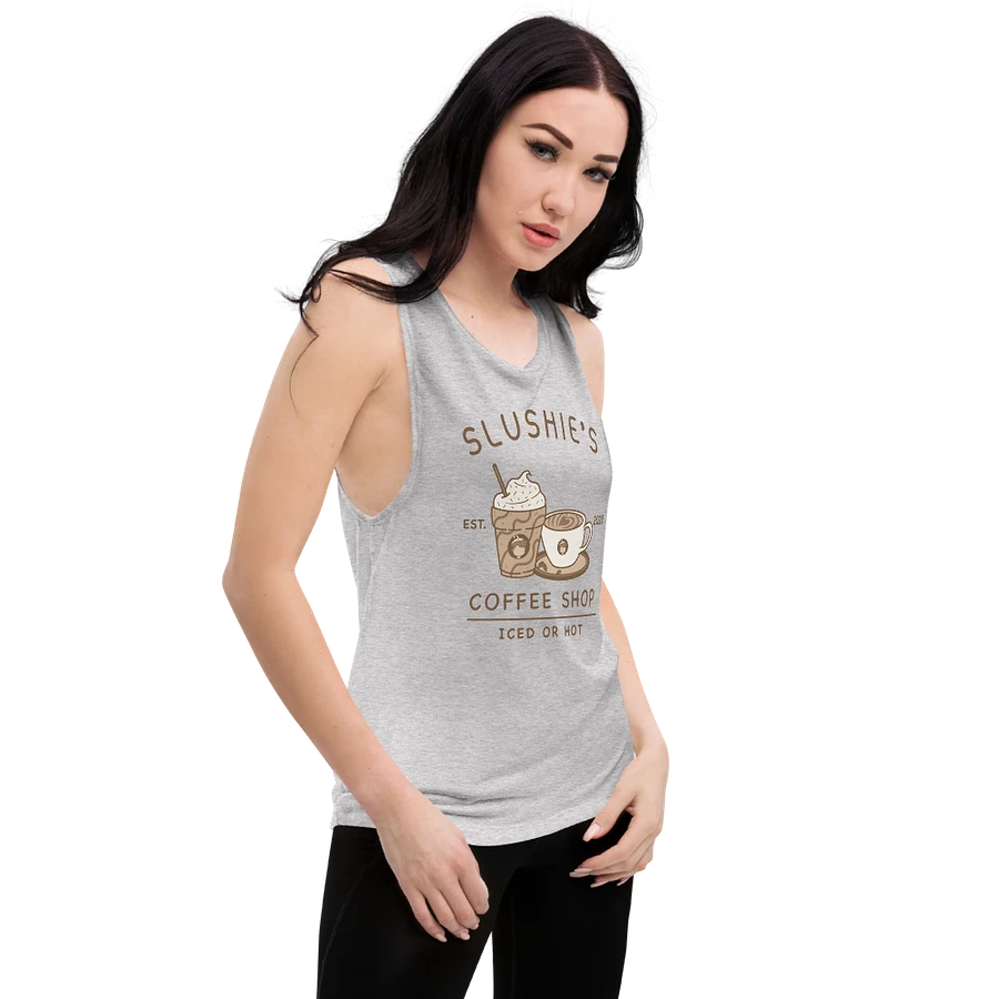 Slushie's Coffee Shop (Brown) | Women's Muscle Tank product image (10)