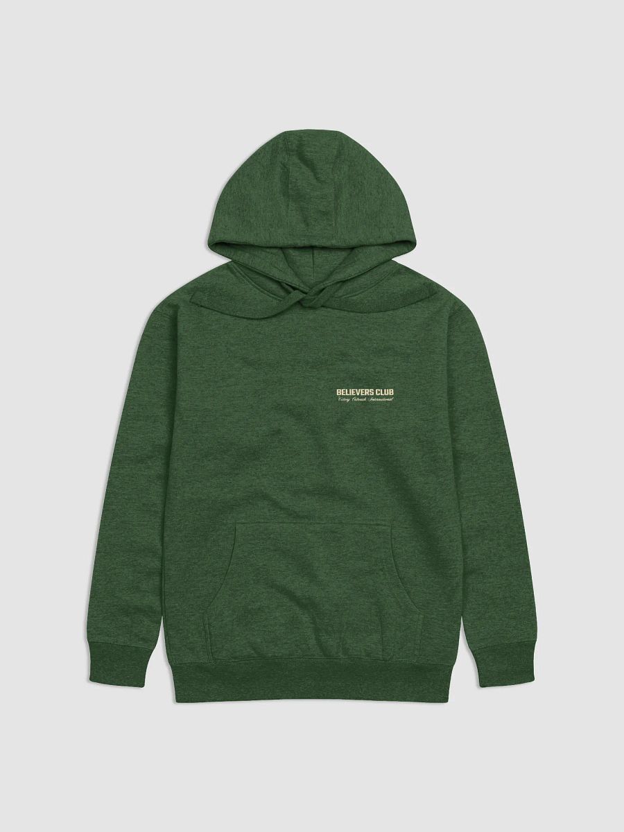 Believers Club Cotton Heritage Unisex Premium Hoodie Green product image (1)