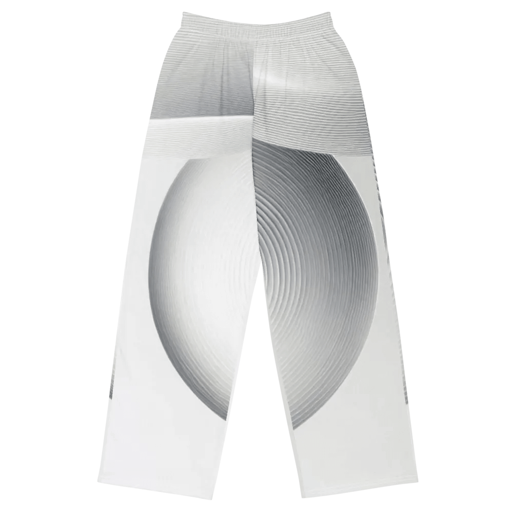 Men's Stream-White Print Pants product image (1)