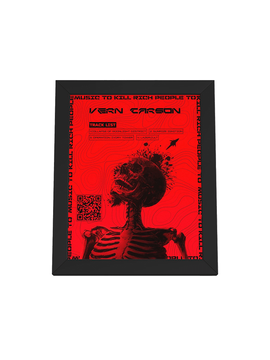 Music To Kill Rich People To - Framed Poster product image (4)