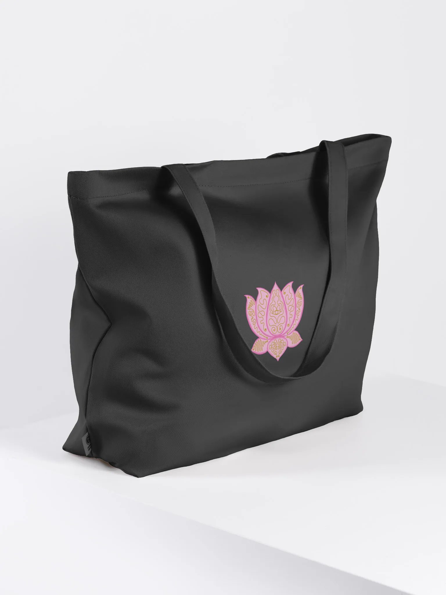 Golden Lotus Eye Organic Tote product image (4)