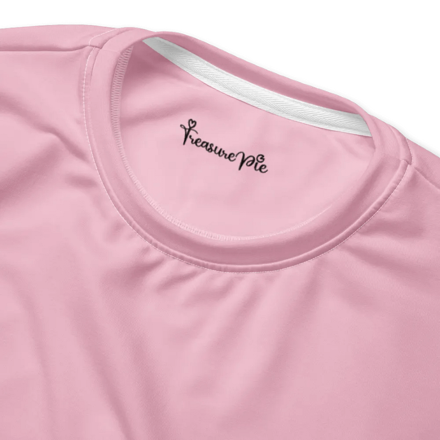 Plain Light Pink Soft Summer Unisex Recycled Polyester Heavyweight Premium Sweatshirt by Treasure Pie product image (5)