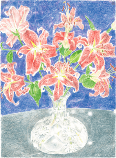 tiger lillies 2012 print product image (1)