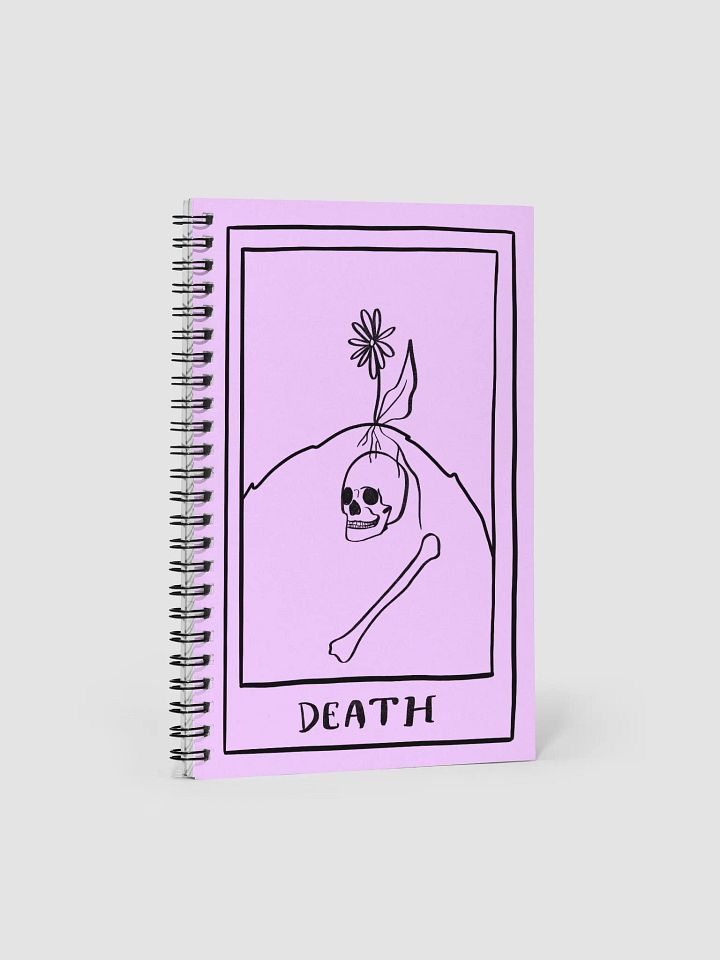 Death Is A New Beginning Spiral Notebook product image (1)