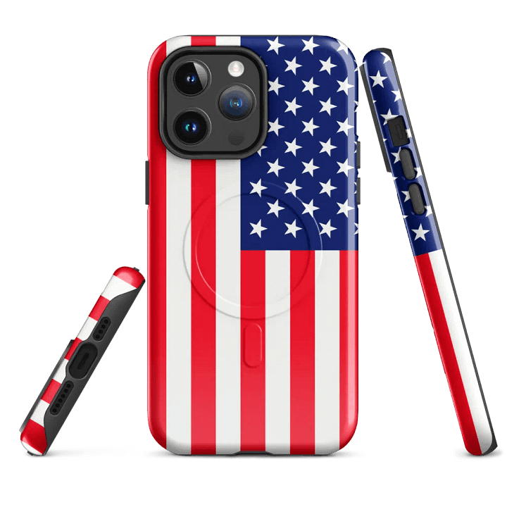 Stars and Stripes MagSafe® Tough Case for iPhone® product image (1)