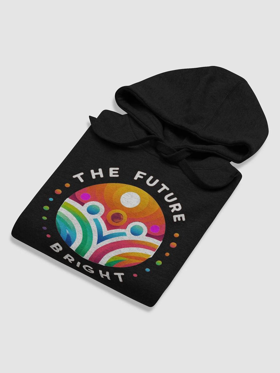Bright Future Abstract Logo Hoodie product image (1)