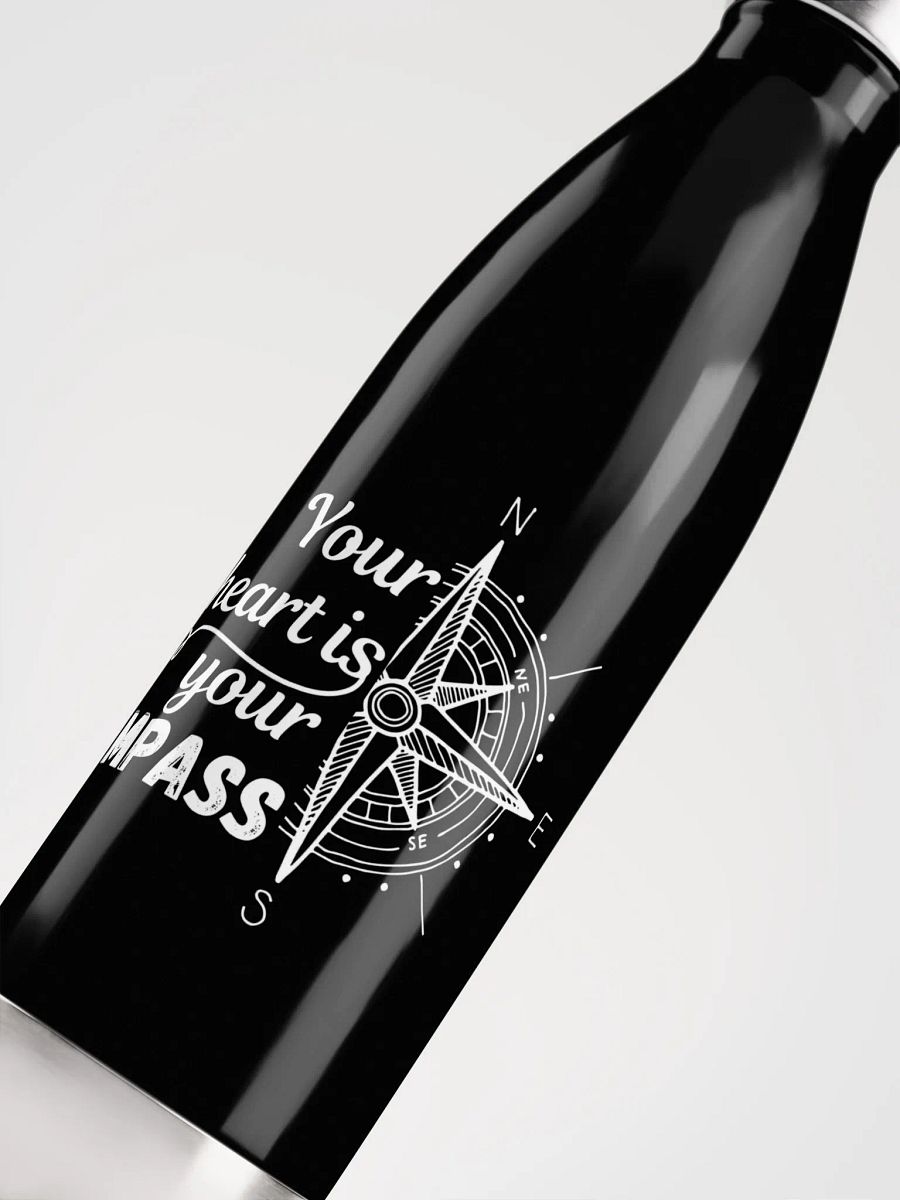 Your Heart’s Compass Stainless Steel Water Bottle product image (5)