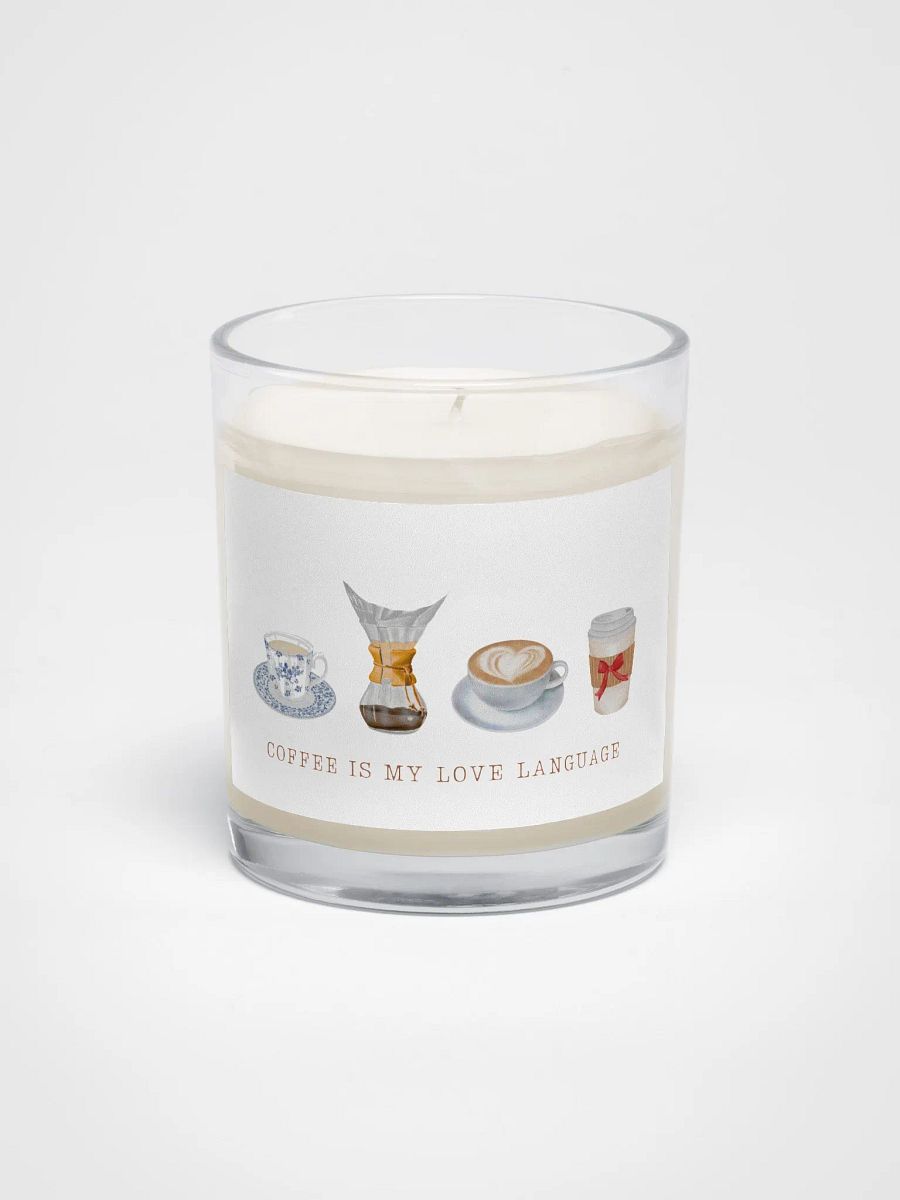 Coffee Is My Love Language Candle product image (1)
