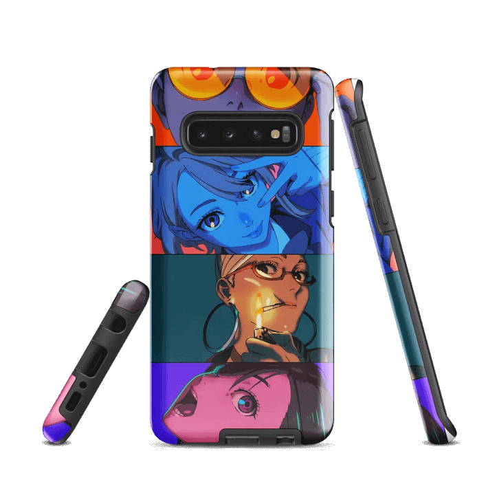 XBOYI x DanDaDan – “Psychedelic Vibes” Tough Case (Samsung) product image (1)