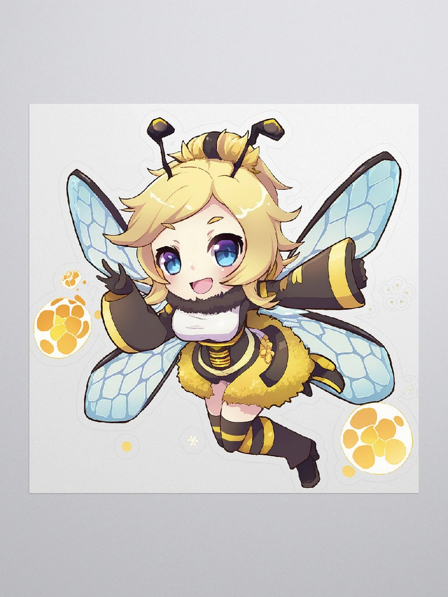 Honey the Bee Girl Sticker product image (1)