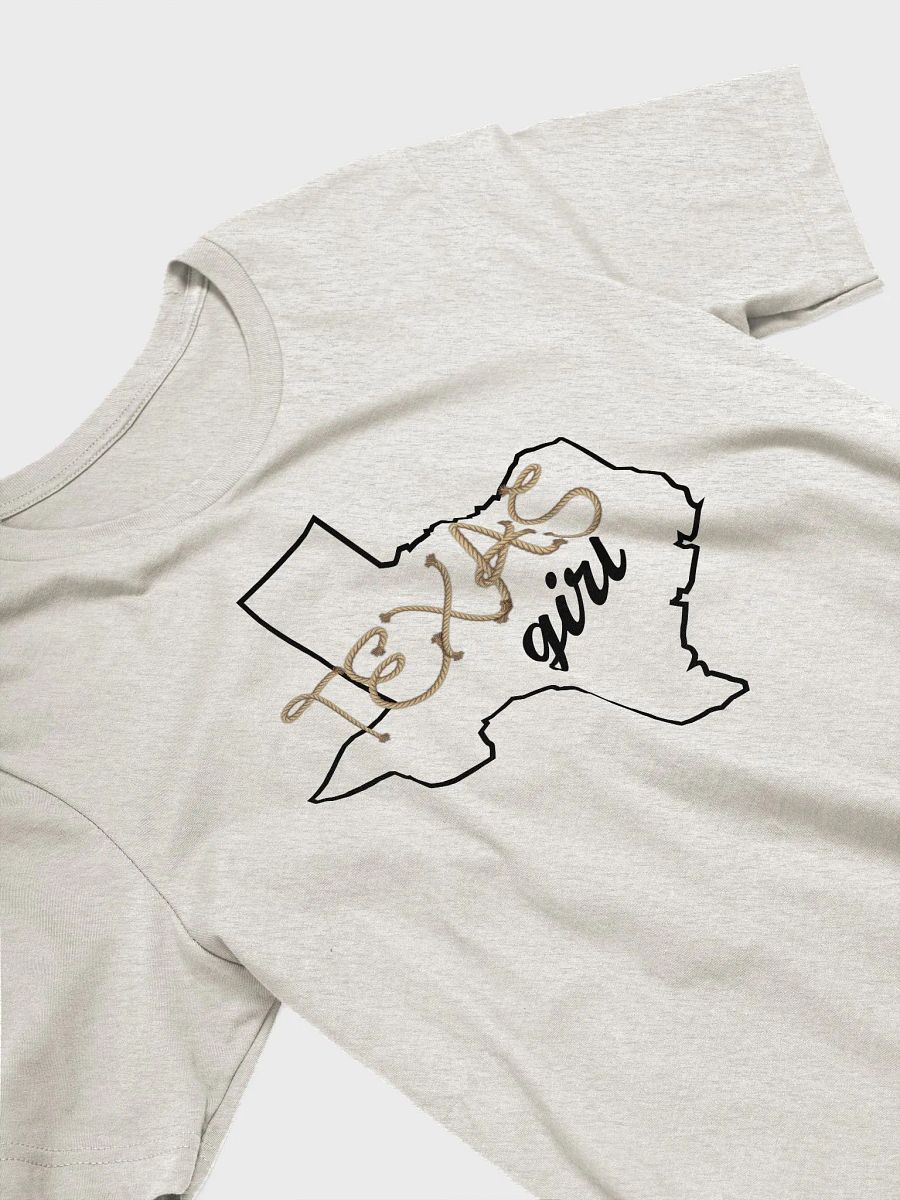 TEXAS GIRL Rope Font Shirt 3 product image (3)
