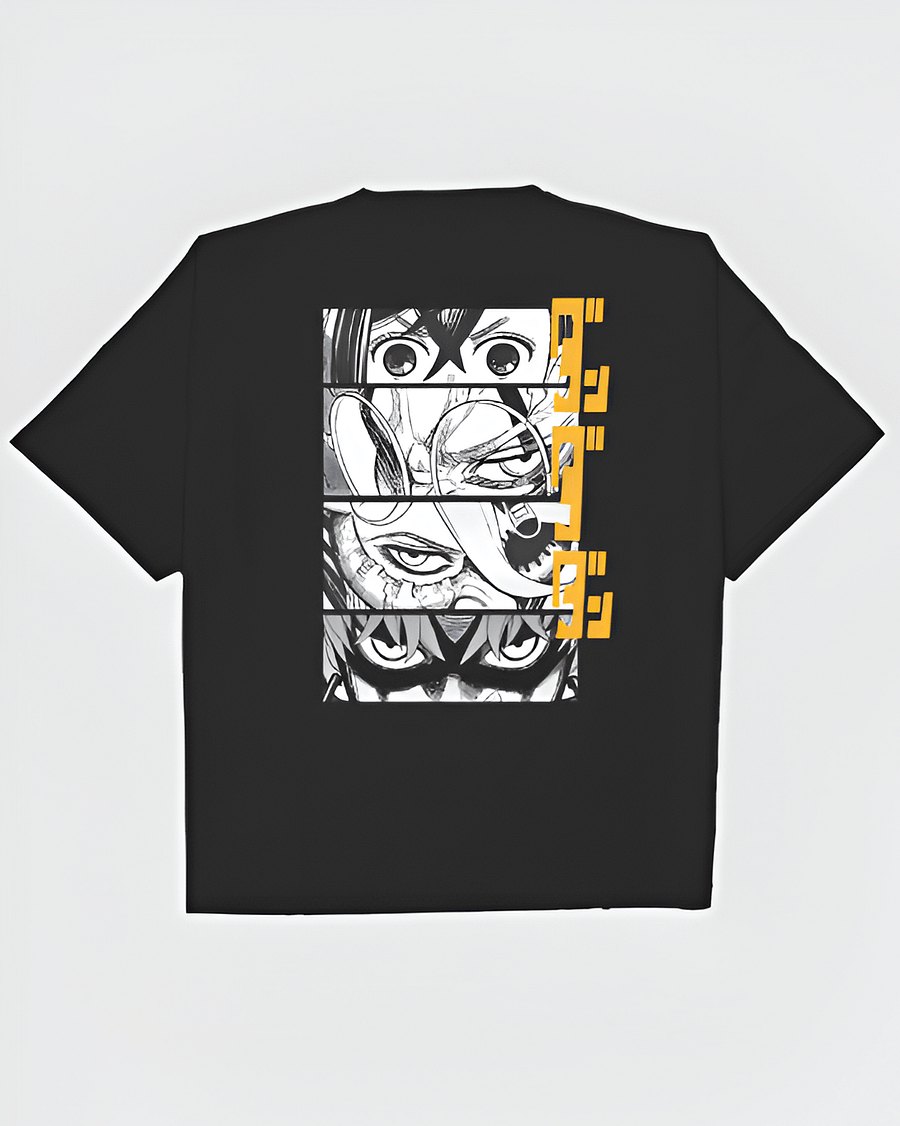 Dandadan Limited Edition Premium Oversized Drip Tee product image (1)