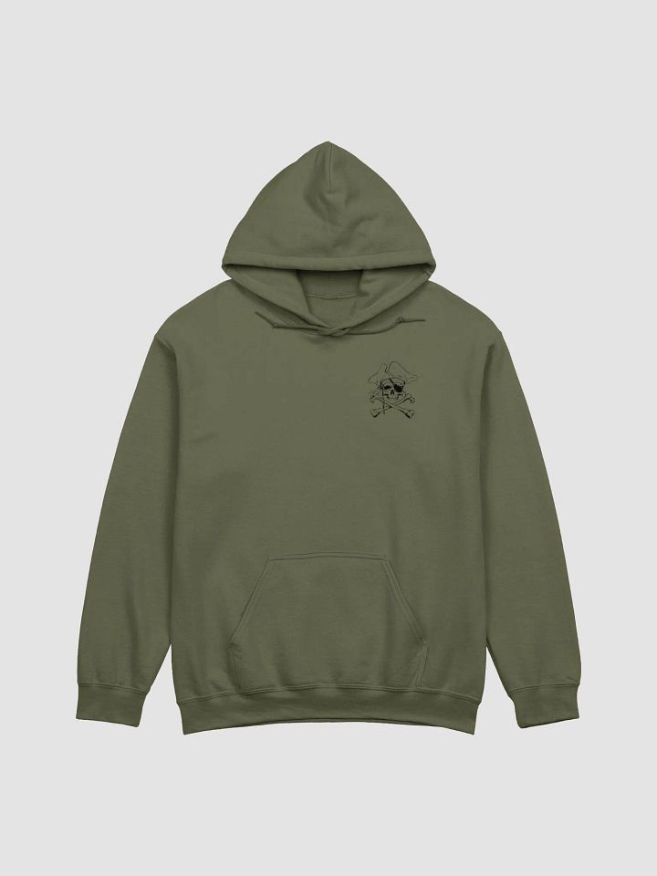 Krewmate Essential Hoodie (Black Logo) product image (37)