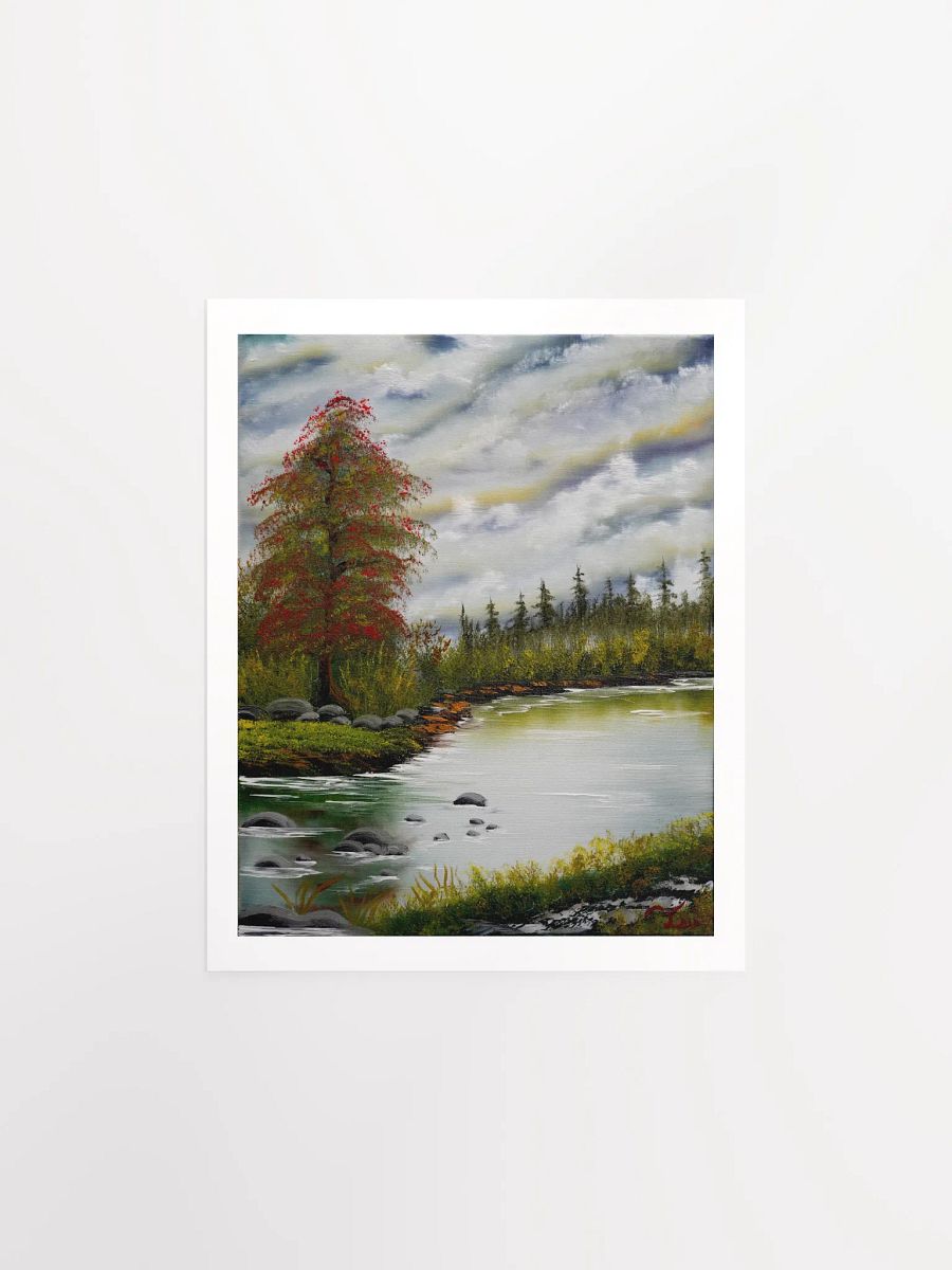 The Autumn River - Matte Poster Print product image (2)