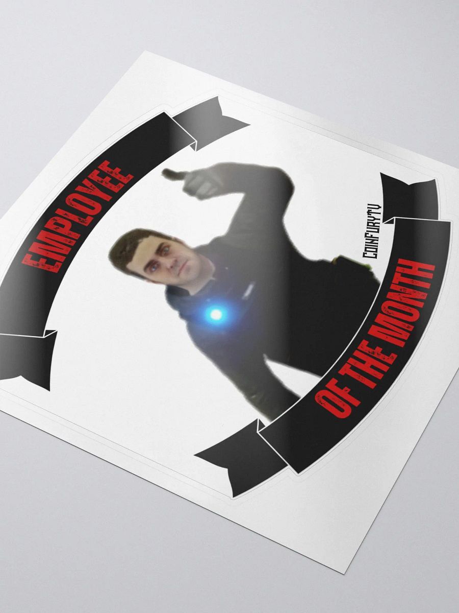 Employee of the Month: Kelvin - Sticker product image (3)