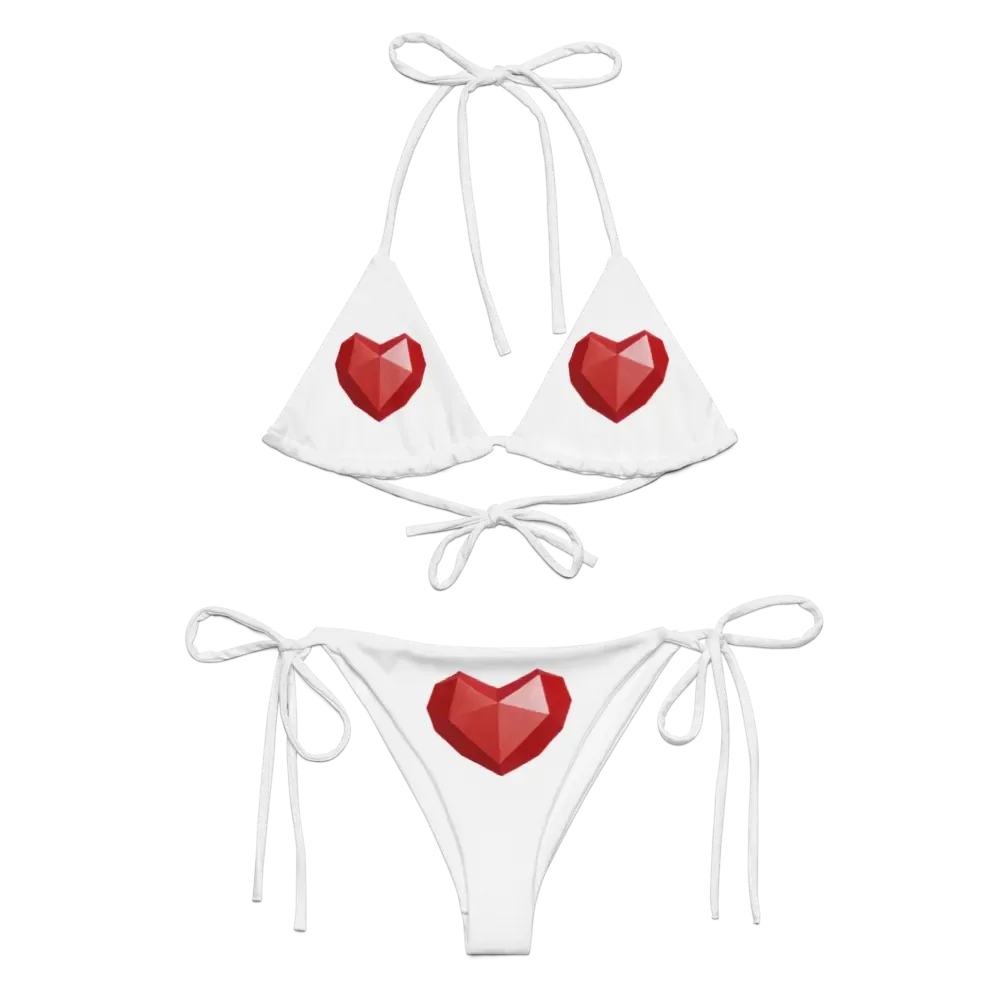 Gem Hearts Black Space Bikini Set product image (3)