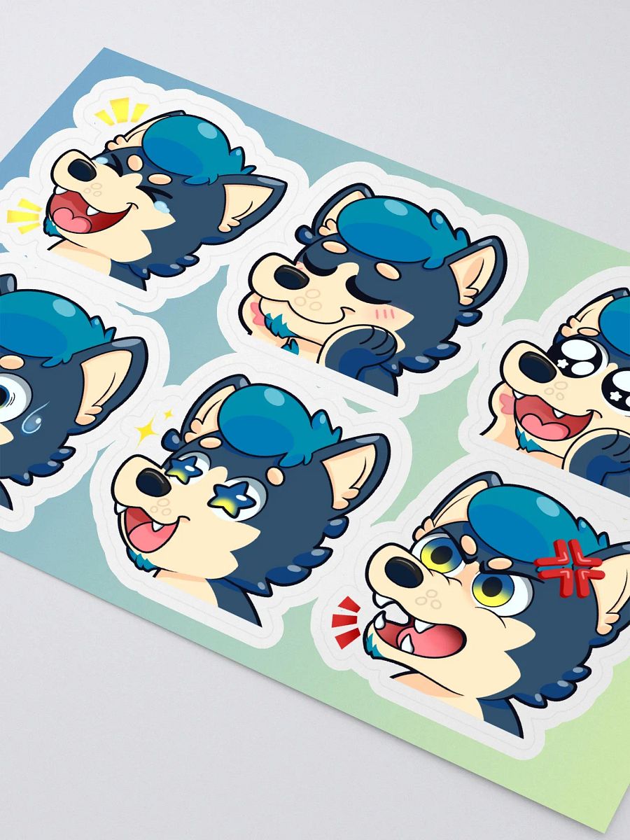 GalexShiba Emote Sticker Pack 3 product image (3)