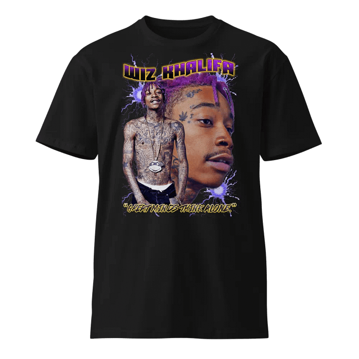Wiz Khalifa Purple Hair Unisex T-Shirt product image (1)