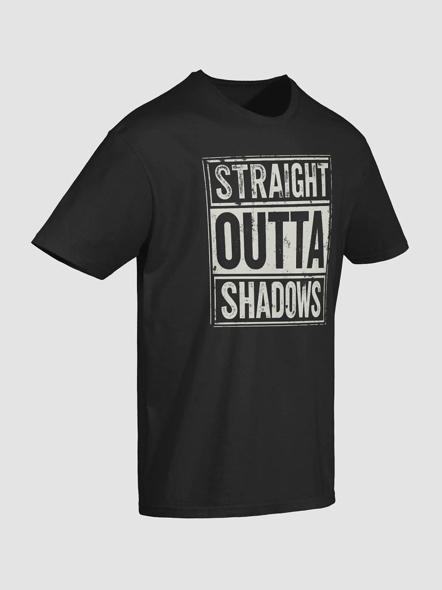 Straight Outta Shadows – Ninja Stealth Mode T-Shirt product image (3)