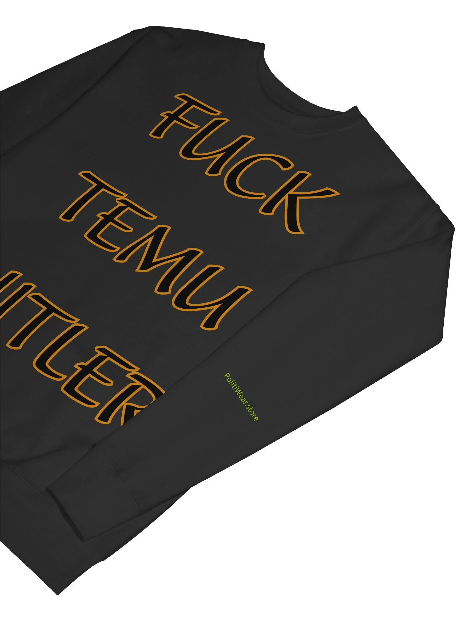 No Kings: F**K Temu Hitler Front Sweatshirt product image (7)