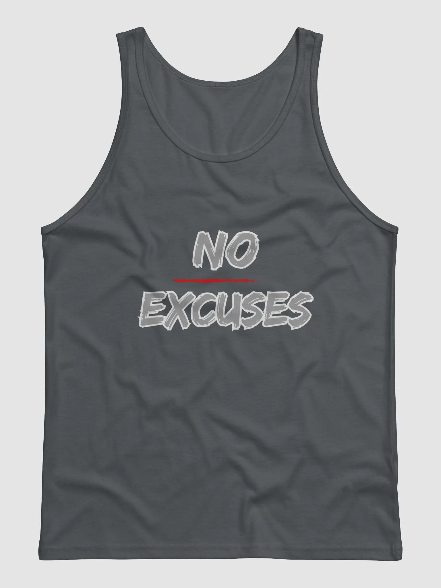 "No Excuses" - Unisex Tank product image (5)
