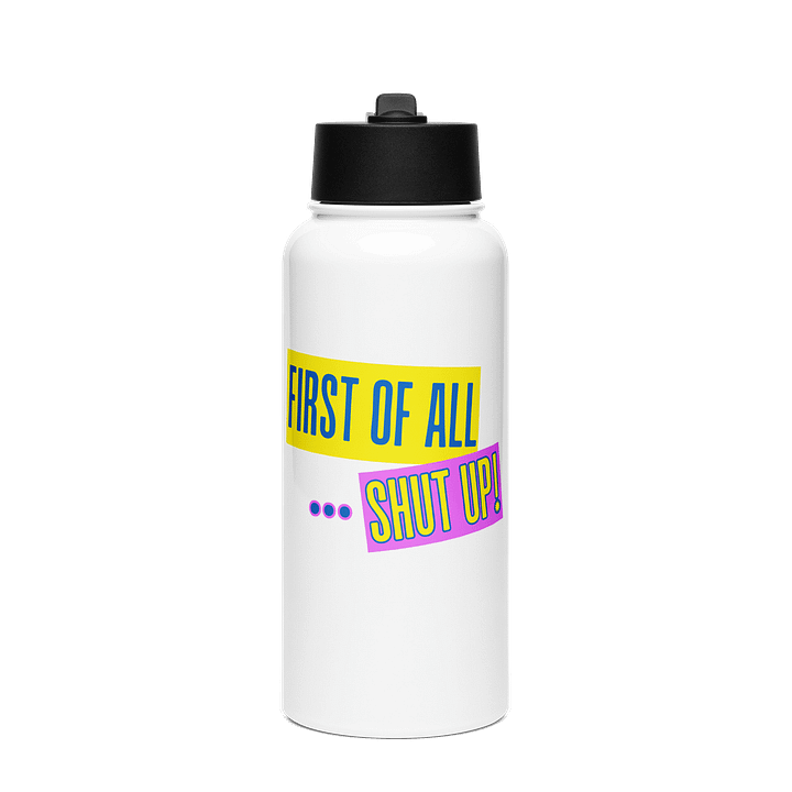 First of all ... insulated bottle product image (1)