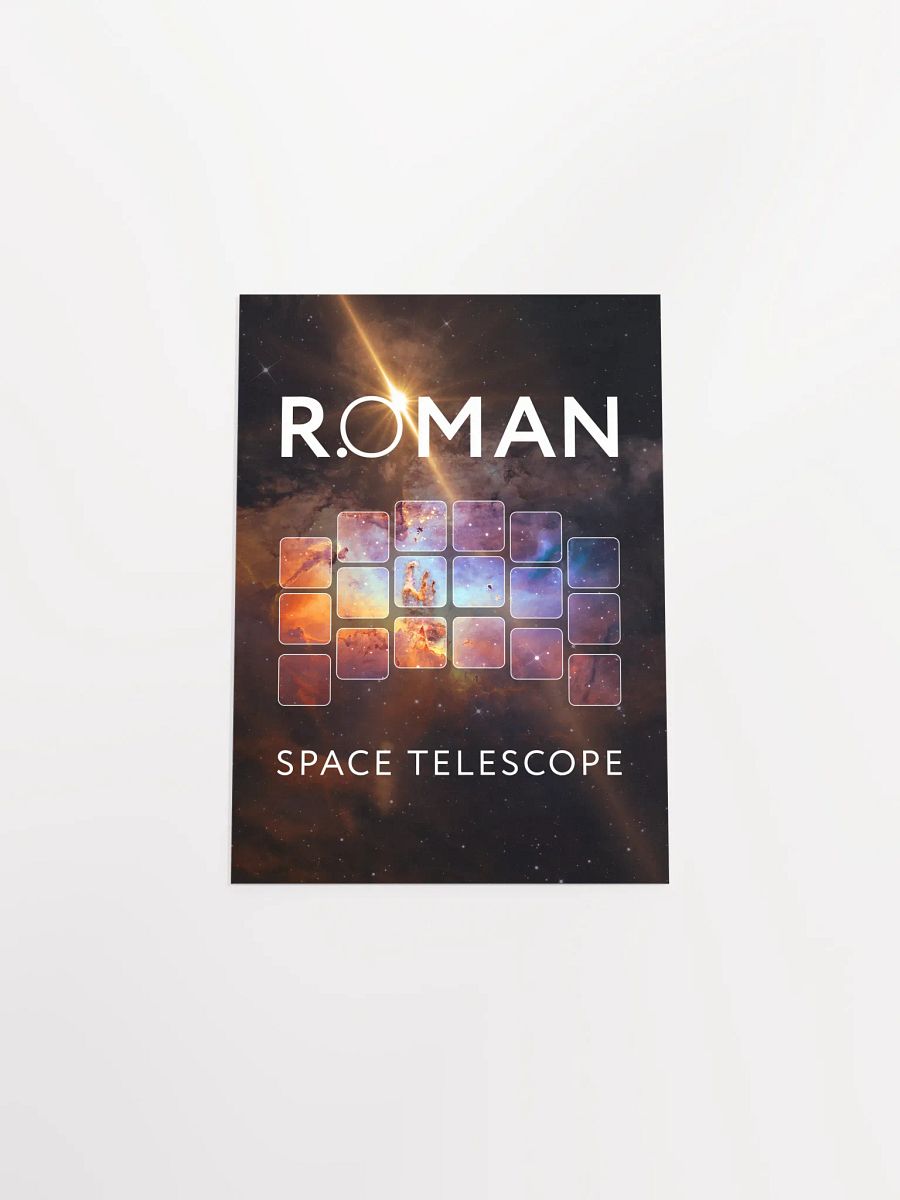 Nancy Grace Roman Space Telescope poster — NASA space print product image (9)