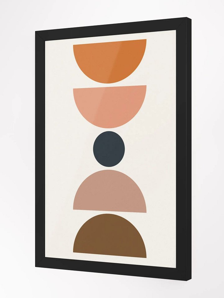 Geometric Harmony Framed Poster product image (7)