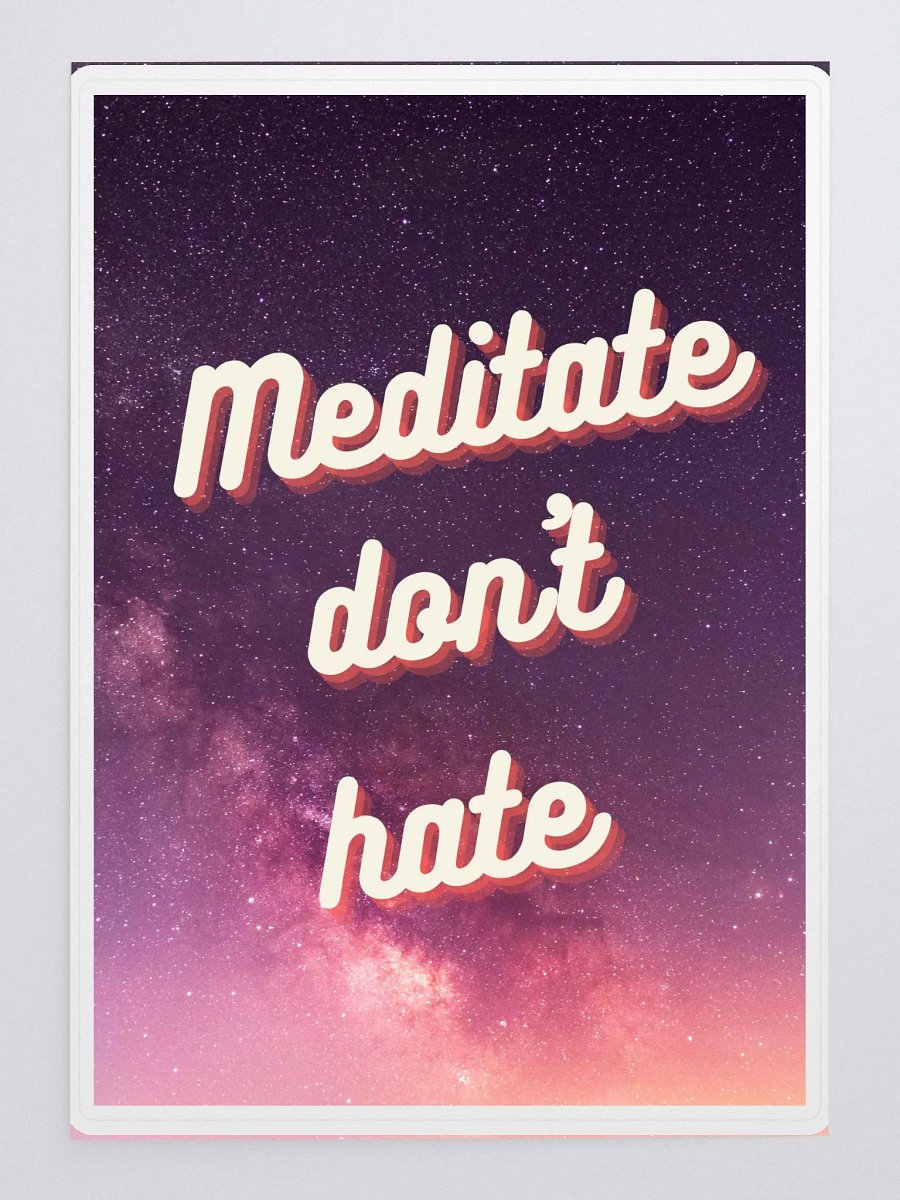 Meditate Don't Hate product image (3)