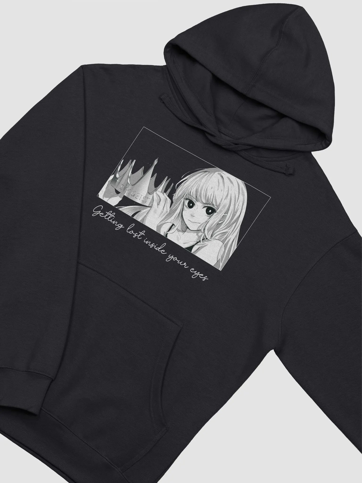 Aika Manga Panel - Hoodie Dark product image (4)