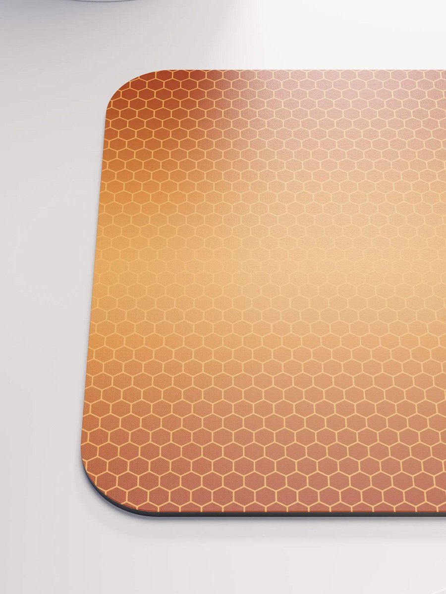 Warm Honeycomb Mouse Pad product image (6)