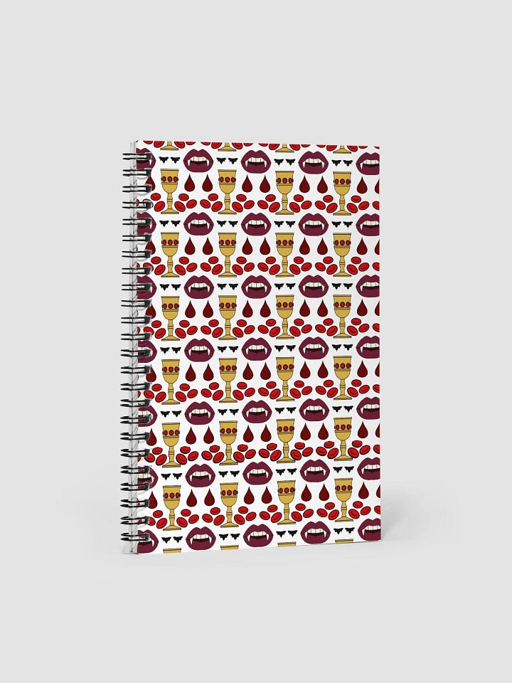Vampire Spiral Bound Notebook product image (1)