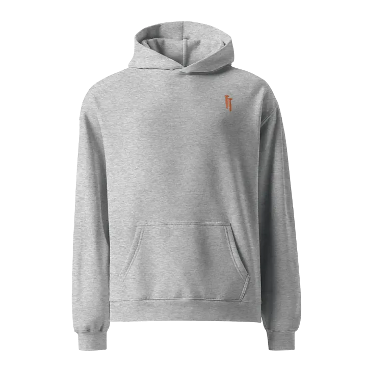 T-Line Orange Oversized Hoodie product image (8)