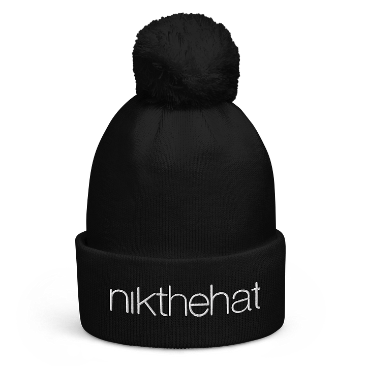 Beechfield Pom-Pom Beanie • nik the hat product image (1)
