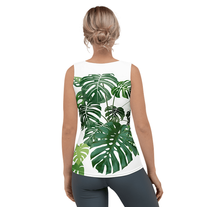 Monstera Leaves Women's Tank Top product image (2)