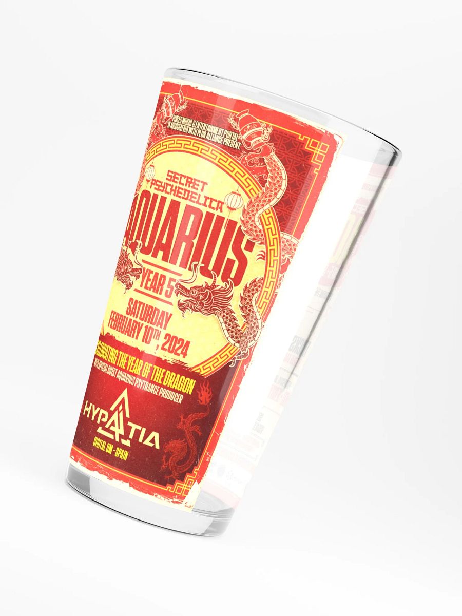 Aquarius 2024 Shaker Pint Glass product image (4)