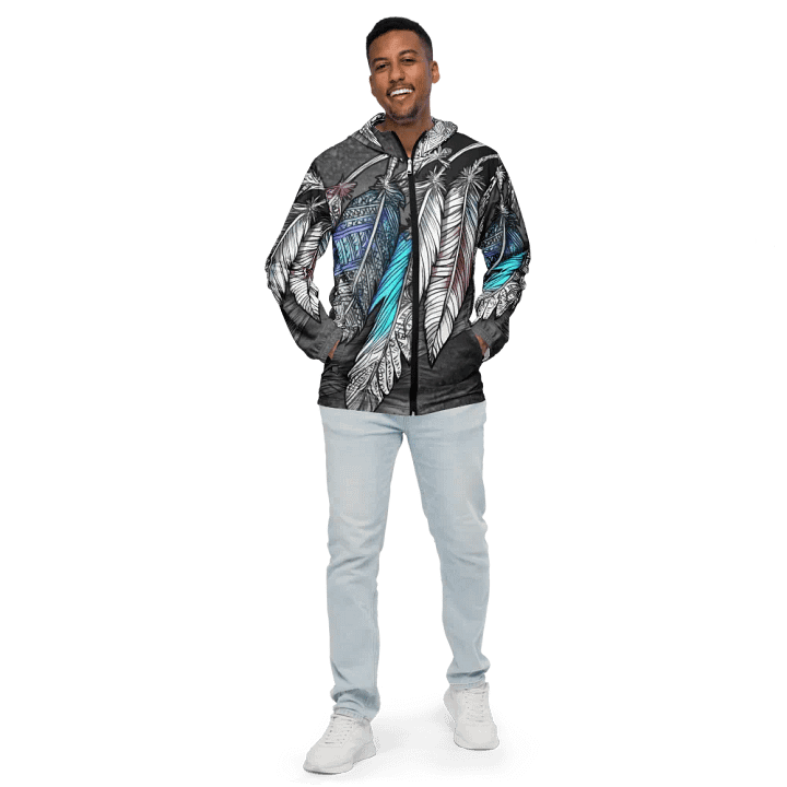 G Feathers, Unisex Windbreaker product image (2)