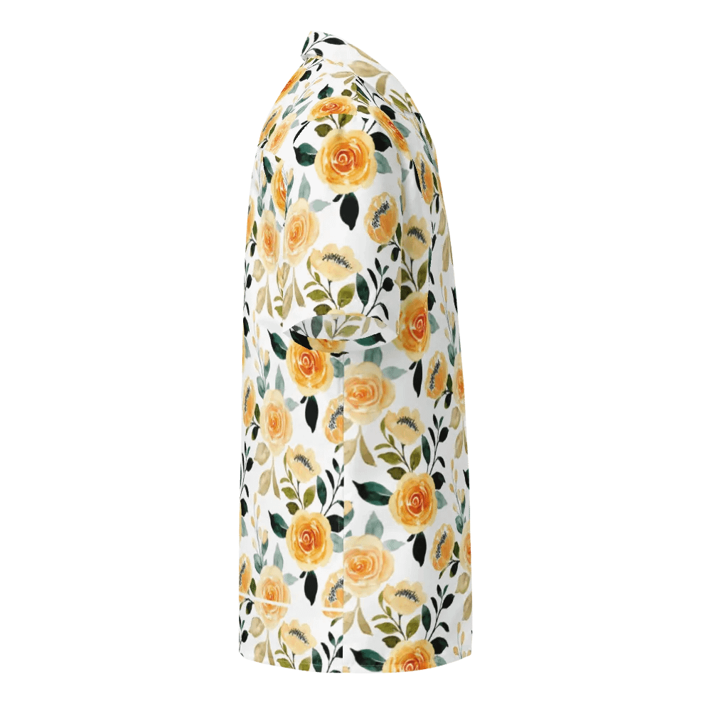 Yellow Rose Delight Hawaiian Shirt product image (10)