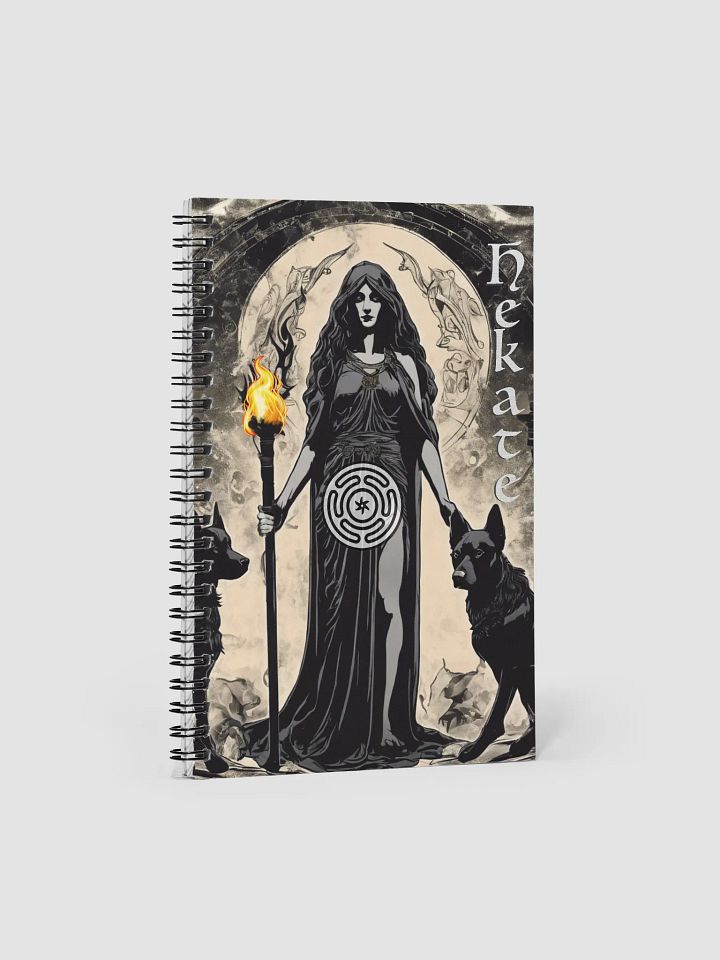 Greek Goddess Hekate Notebook product image (1)