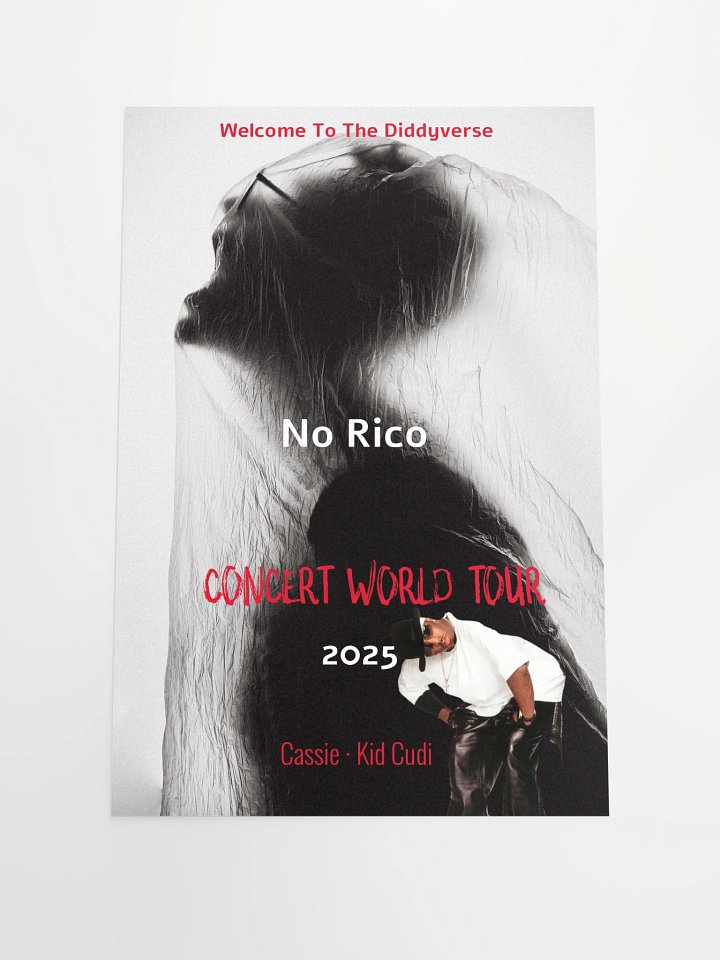 No Rico Concert Tour Plastic Man Poster product image (1)