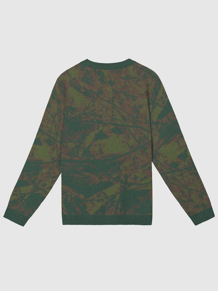 Knitted Crewneck Sweater Classic Fit - Dead Split - It Happennnns Camo product image (2)
