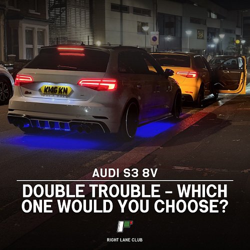 The Audi S3 8V Hatchback is equipped with a 2.0-litre TFSI turbocharged inline-four engine producing 296–310 bhp and 280–295 ...