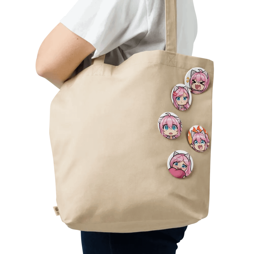 Mysteli Button Pins 2.5