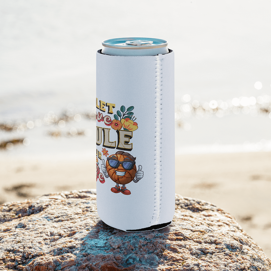 Let Love Rule Your Life Basketball Can Cooler product image (8)