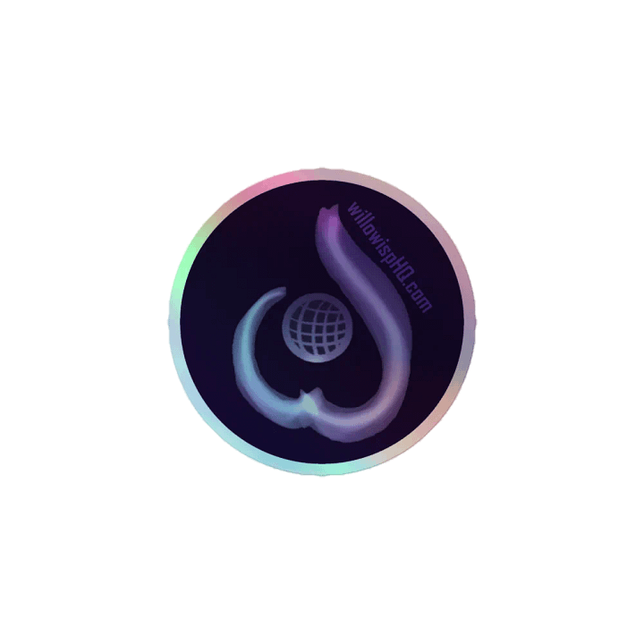 WILLOWISP Sticker (super purple) product image (1)