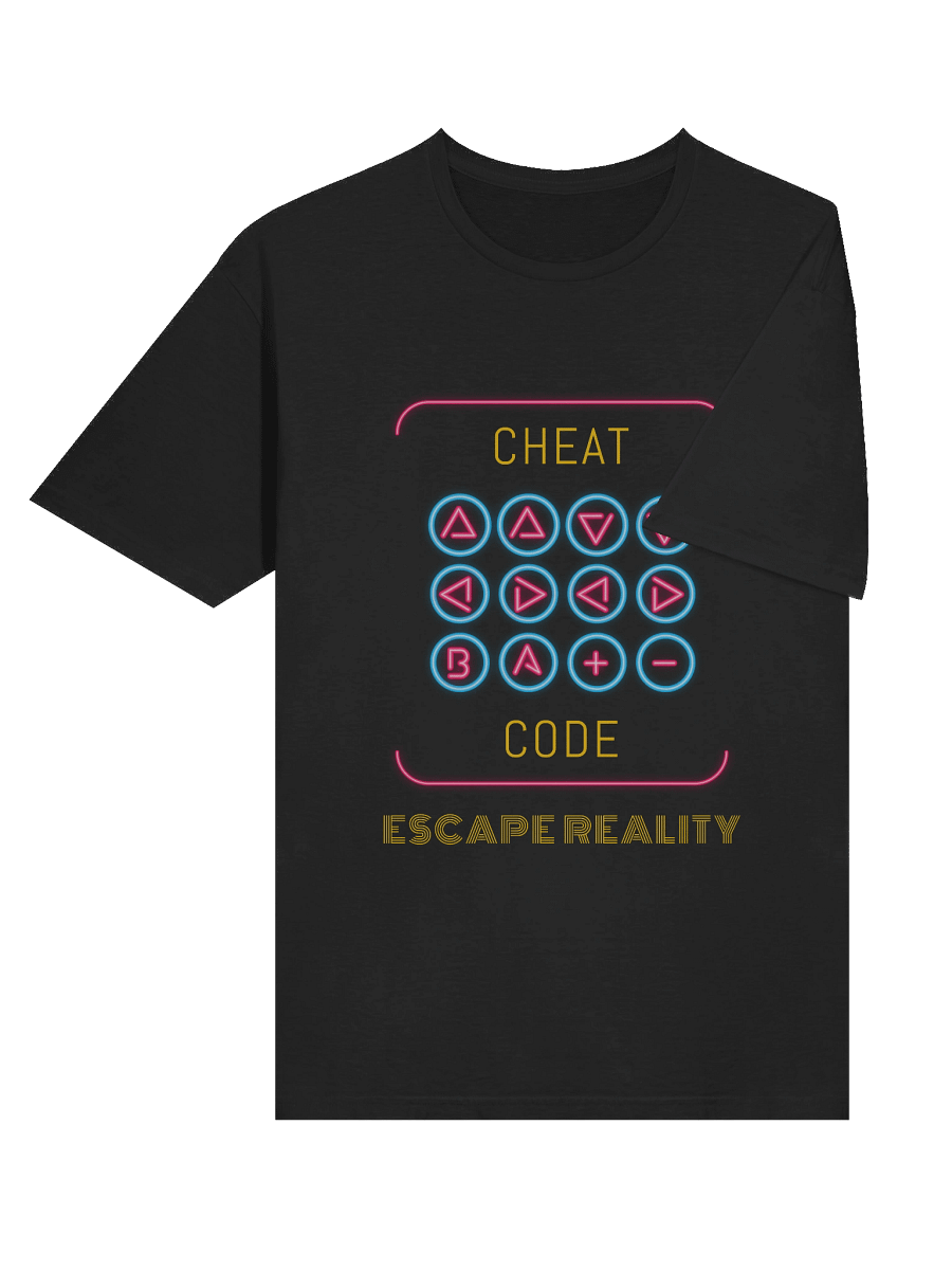 “Cheat Code – Escape Reality” T-Shirt product image (29)