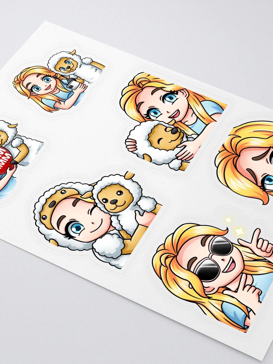 Melissa Emote Stickers Set 4 product image (2)