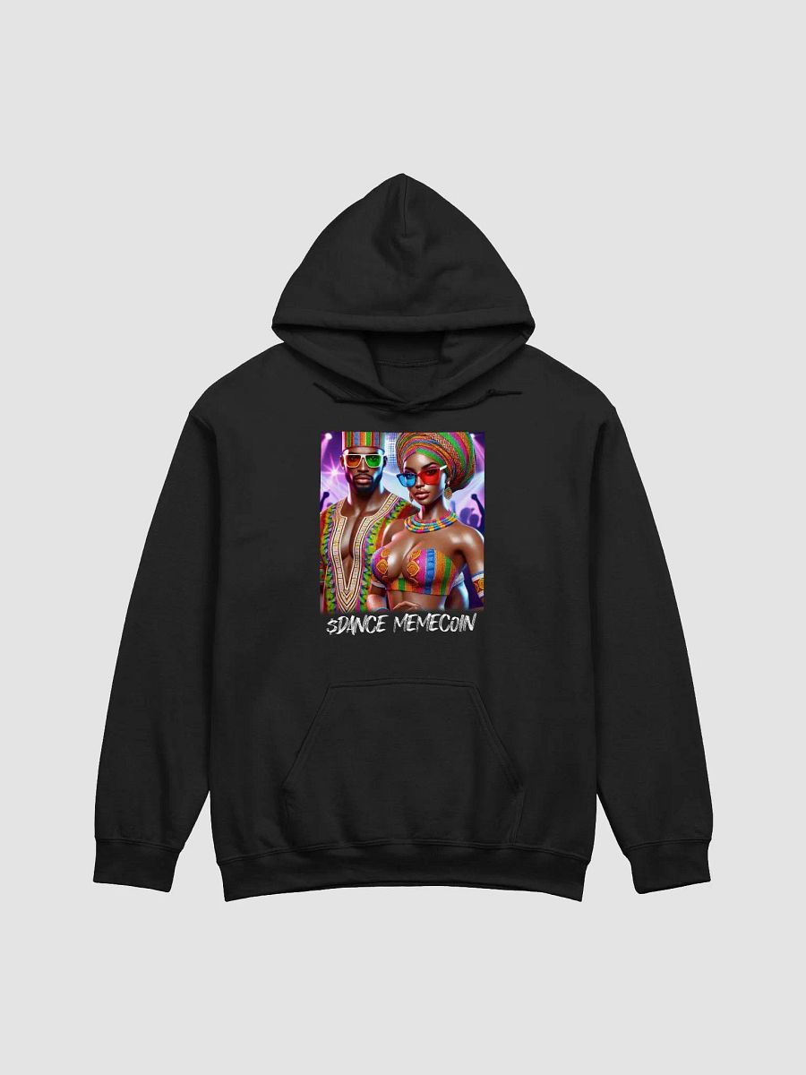 DANCE MEMECOIN - AFRO SWAG - CLASSIC HOODIE - BLACK product image (3)